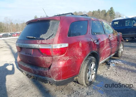 2013 Dodge Durango Crew из США, поврежденный, VIN 1C4SDJDT6DC608701